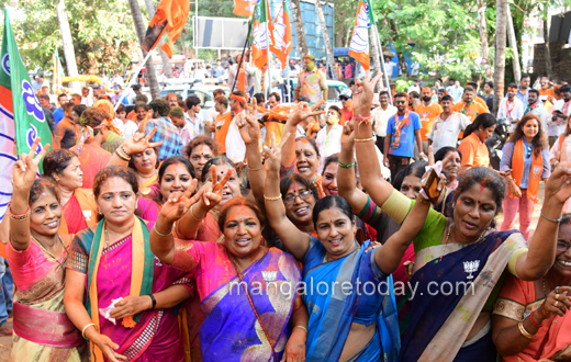 BJP celebrations in Mangalore